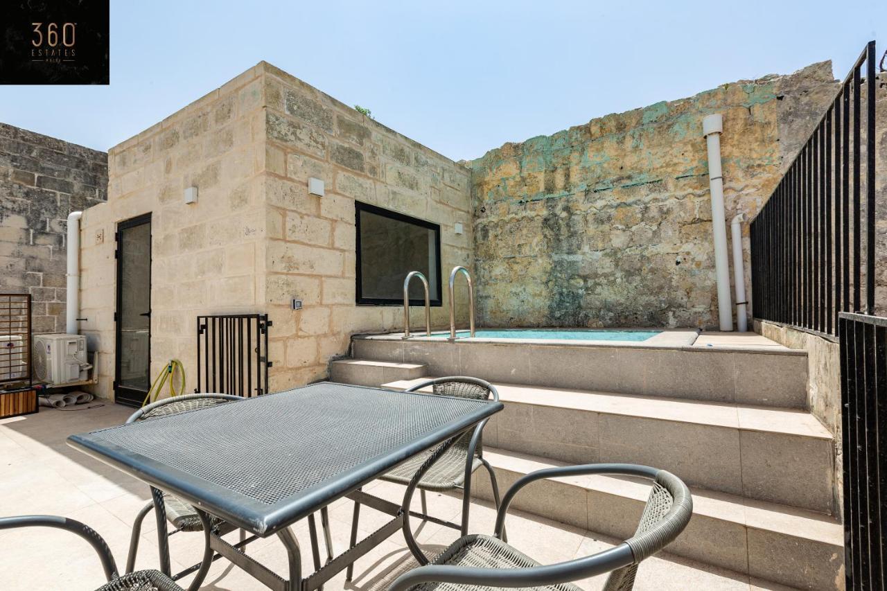 Historical Mdina Gem, Lux Home With Rooftop Pool By 360 Estates Exterior foto